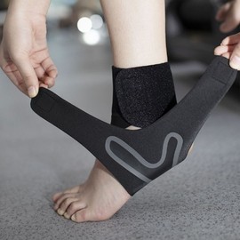 Ultra-Slim Taping Ankle Support for Pain Protection in Sports & Outdoor Activities Ankle Support/Left Foot XL 3ea