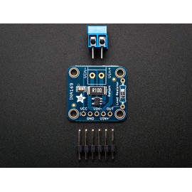 Adafruit INA169 60V 5A DC Current Sensor Breakout - Analog Output, High Side Current Measurement, 5-pin Header & 3.5mm Terminal Plug