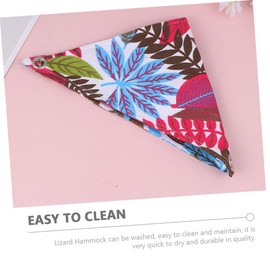 Levemolo Bearded Dragon Lizard Hammock Pet Swing Toy Reptile Lizard Snake Bed Household Reptile