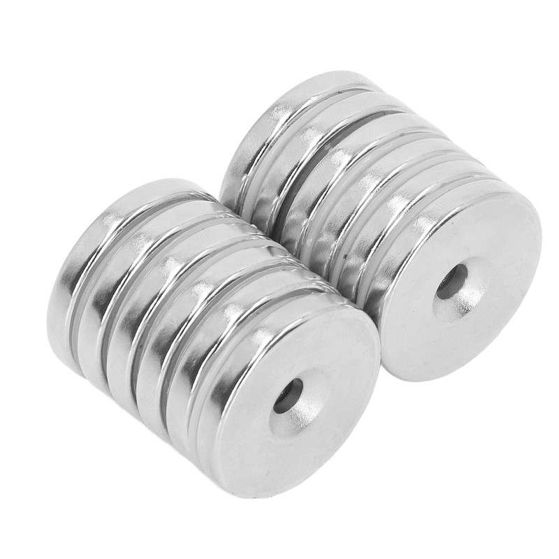 12 Pcs Neodymium Magnet 30x5mm Heavy Duty Strong Magnetism Round