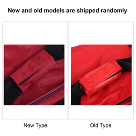 TOPINCN Chainsaw Bag Portable Chainsaw Bag Oxford Fabric Bag with Handle and Zipper for 12/14/16 Inch Chainsaws Red