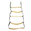 Boat Rope Ladder Portable 5 Step Folding Marine Rope Ladder