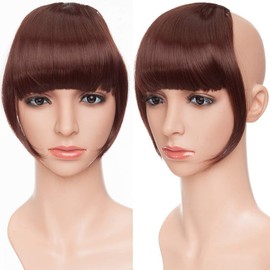 Clip in Pony Hairpiece, Extensions, Fringe, One Piece, Front Hair Extension, As Smooth As Human Hair