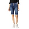 Kan Can Bermudas de talle alto para mujer, 6312 m.,