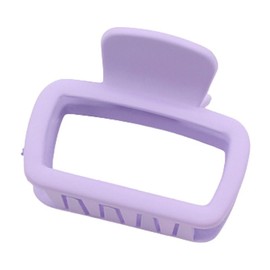 GOMINIMO Matte Square Hair Claw Clip (Purple) OR28-49