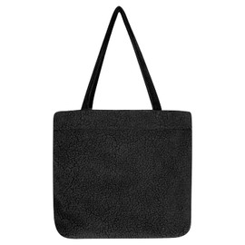 KAVU Tote It All Fleece Market Bag With Stash and Interior Zip Pockets - Shadow