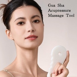 KINTEGOOD Gua Sha Massage Tool for Body and Face, Lymphatic Drainage Acupressure Massager, 1 Pack