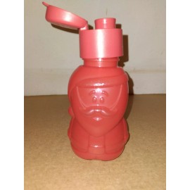 Tupperware Mini Eco Water Bottle 12oz SANTA RED New