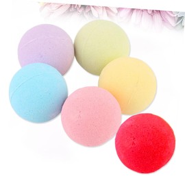 OHPHCALL Bath Set 6 Pack Natural Bubble Balls for Relaxation Spa Exfoliating Bath Salts for Women