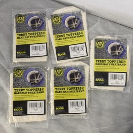Terry Topper 5 Pack TERRY TOPPERS hard hat sweatband #870