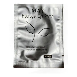 100 Pares-parches De Hidrogel May-con Aloe Y Vitamina C                                                                                               