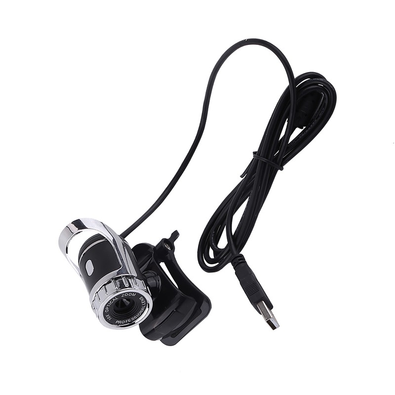 12M Pixels Clip on Webcam Web Camera HD 360° Rotating