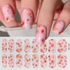 5 Sheets Thanksgiving Gel Nail Stickers for Nail Art Fall