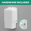 TAKTOPEAK 4" Width Wall Cover, Mini Split Line Set Cover