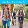 PetBonus Pet Front Dog Carrier Backpacks, Adjustable Pet Backpack, Legs