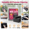 Magic Cleaning Cloth 6 Pack, 12 x 8 Inch Microfiber