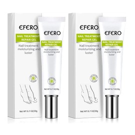 2PCs Efero Nail Treatment Repair Gel, Nail Repair Cream, Nail Repair Essence Gel, Toe Be Health Instant Beauty Gel, Toenail Treatment & Care Under the Nail, Restores Discolored or Damaged Nails