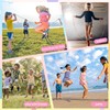 2 Pcs Jump Rope for Kids Adjustable (Pink+Blue)