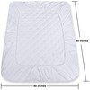 Utopia Bedding Quilted Fitted Mattress Pad, Queen Size, Elastic Fitted