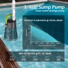 FLUENTPOWER 3/4HP 30000GPH Submersible Sump Pump Utility Water Pump