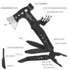 Multi Tool Axe, Embedo Foldable 15 in 1 Multitool Survival