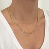 Mary & Jules Women's Gold Necklace Made of Recycled Silver,
