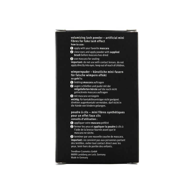 Hairlich® Glamstripes Eyelash Extensions, Eyelash Extensions with Fibres, Powder Fibres,