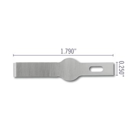 Excel Blades #17 Chisel Replacement Blades - 50 Pack Double Honed Craft Knife Blades - Perfect for Trimming Wood, Plastic, Paper, Leather and DIY, Made in USA