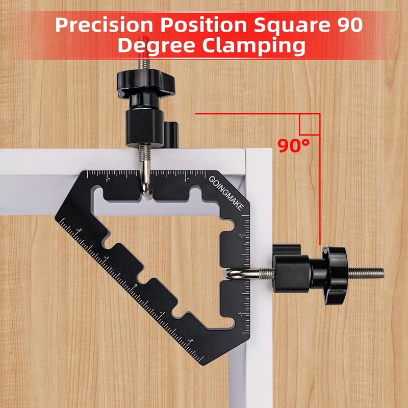 GOINGMAKE Corner Clamps for Woodworking Tools 45 and 90 Degree