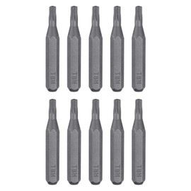 HARFINGTON 10pcs T8H Torx Screwdriver Bit 5/32" Hex Shank 28mm Length Magnetic Star 6 Point Head Hex Bits S2 Steel Screw Driver Bit for Electric Manual Screwdrivers Precision Repair