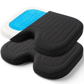 Gerrii 2pcs Stadium Seat Cushions Bleacher Seat Pads for Outdoor Indoor