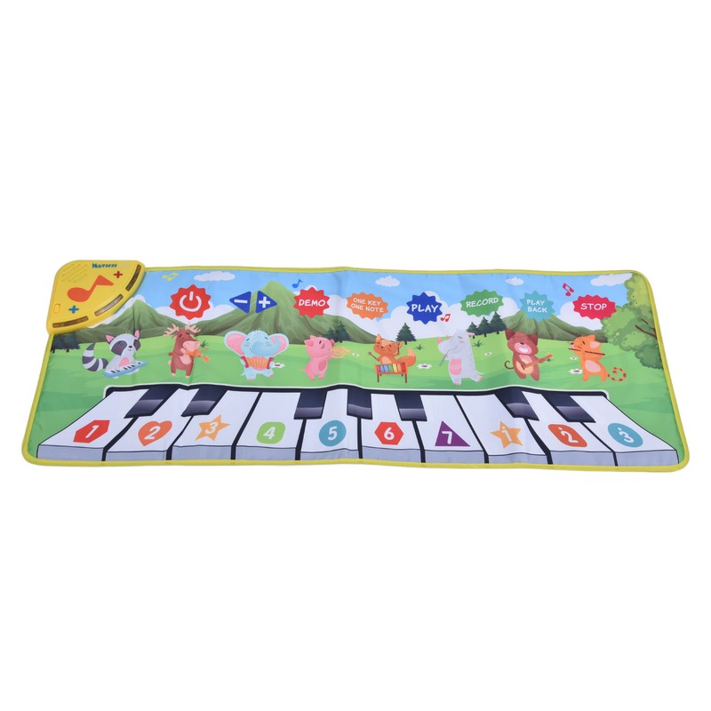 Children's Music Mat Interesting Prevent Slipping Stable Foldable Keyboard Dance
