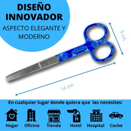 Rome Nursing Scissors with Straight Tip - Scissors for Sanitary Box - Emergency Accessories (Nursing)