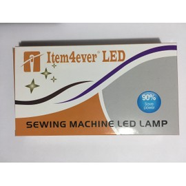 item4ever 20 Led 110v Light Magnetic Mounting Base Working Gooseneck Lamp for Home or Sewing Machine