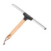 BIUDECO Wooden Handle Glass Shower Squeegee Ergonomic Water Wiper for