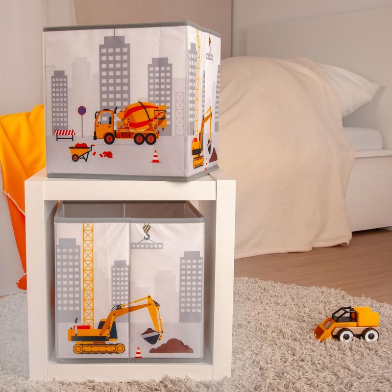 Herding Young Collection Construction Site Storage Box, Approx. 30 x