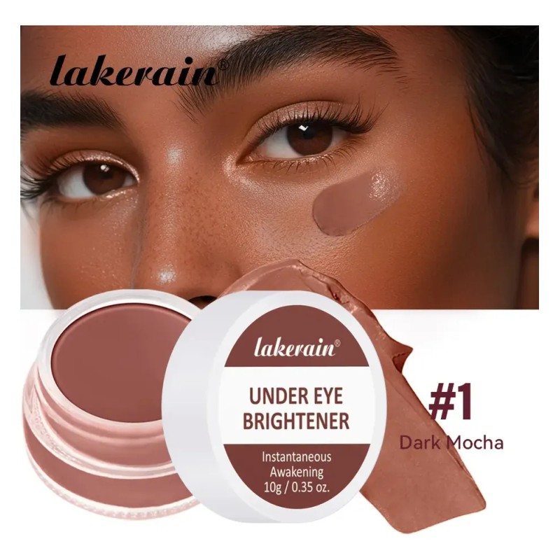 Lakerain Iluminador Y Corrector De Ojeras 10 G Dark Mocha
