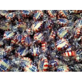 Sugar Free Peppermint Starlight Hard Candy Buttons - 1 lb of Fresh Delicious Individually Wrapped Candy