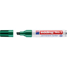 Edding 719341 - Green Permanent Markert with Chisel tip 1,5mm