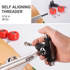 HADIIH Skate Tool All in One Multifunctional Ratchet Skateboard Tool with Skateboard Grip Tape Eraser Set
