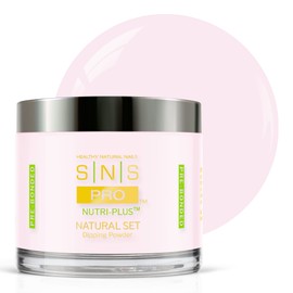 SNS Healthy Natural Nails SNS Nail Dip Powder, Gelous Color Dipping Powder - Natural Set (Natural/Nudes, Sheer), PWNS04 - Long-Lasting Acrylic Nail Color & Polish Lasts 14 Days - Odor-Free & No UV Lamp - 4 Oz