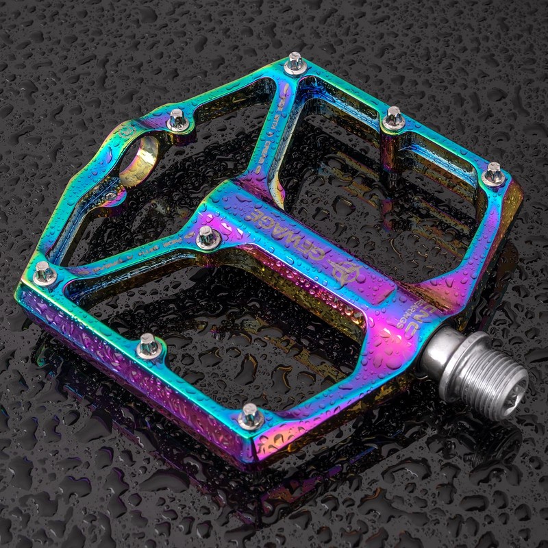Road/Mountain Bike Pedals - 3 Bearings Bicycle Pedals - 9/16”