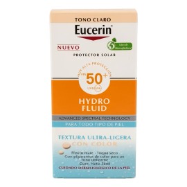 Protector Solar Facial Hydro Fluid Fps50+ Tono Claro
