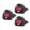 to IEC320 C5 Power Adapter 3 Prong Male to C5