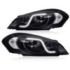 G-PLUS LED DRL Headlights W/O Bulbs, Compatible with 2006-2007 Chevy