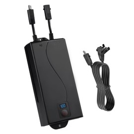 PinPure 2500mAh Recliner Battery Pack, Universal 2-Pin Power Supply with LED Display, Suitable for Power Recliners, Sofas, Lift Chairs and Couches, (Charger not Include)