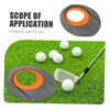 Kisangel 2pcs Enhance Your Golf Skills Indoor Golf Putting Cup