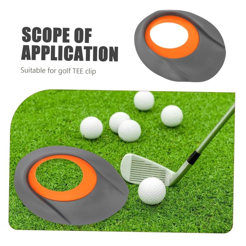 Kisangel 2pcs Enhance Your Golf Skills Indoor Golf Putting Cup