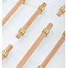 SYZOW 6 Pack Wood Cabinet Pulls 160Hole Center Wood Cabinet
