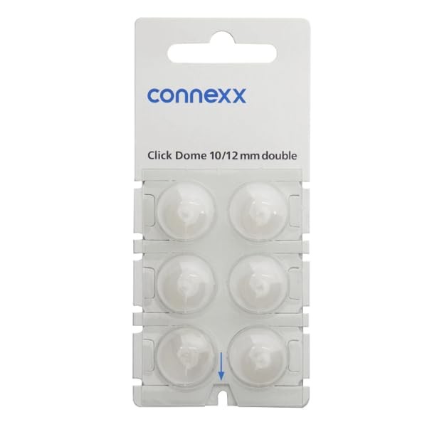 Siemens Click Dome 10/12 mm Double Pack of 6